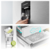 HRBM419SW Hisense 415 L Bottom Mount Fridge 